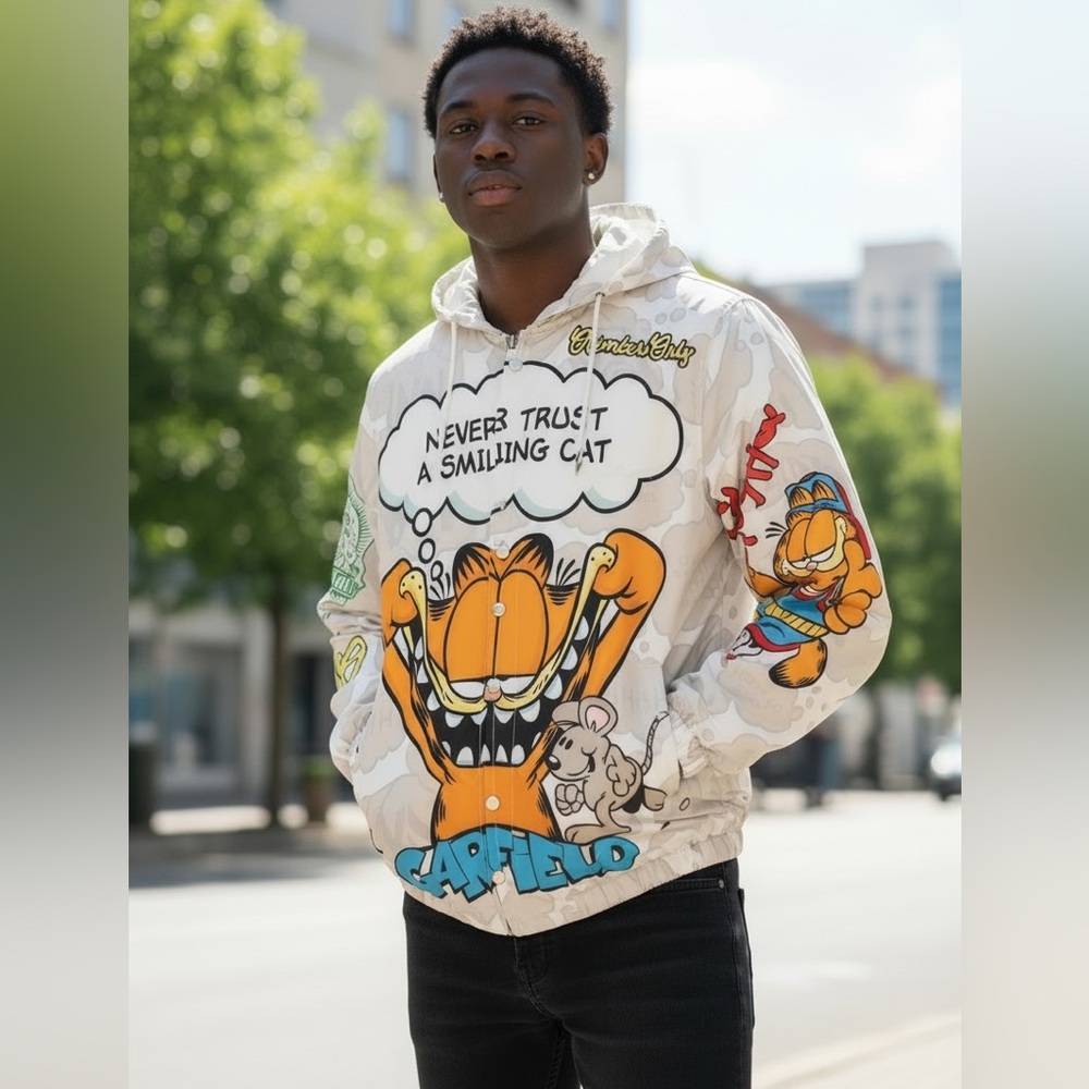 Members Only NWT Garfield Jacket